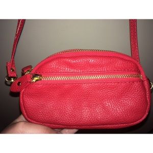 Charlotte Russe Red Shoulder Purse